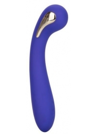 Фиолетовый вибромассажер с электростимуляцией Intimate Estim Petite G Wand - 19 см. - California Exotic Novelties - купить с доставкой в Ноябрьске