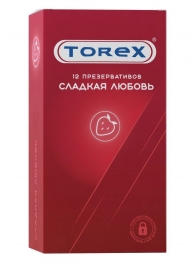 Презервативы Torex  Сладкая любовь  с ароматом клубники - 12 шт. - Torex - купить с доставкой в Ноябрьске