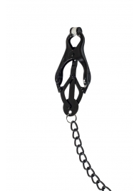 Зажимы на соски Darkside с цепочкой - Lola Games - купить с доставкой в Ноябрьске