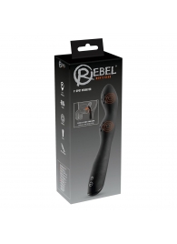 Черный вибромассажер простаты P-Spot - 23,5 см. - Orion - в Ноябрьске купить с доставкой