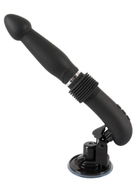 Черная секс-машина с поступательными движениями Fucking Machine - Orion - купить с доставкой в Ноябрьске