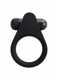 Черное эрекционное виброкольцо Brid с шипиками - A-toys - в Ноябрьске купить с доставкой