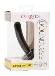 Черный анальный стимулятор Boundless 4.5” Slim Probe - 11,5 см. - California Exotic Novelties - купить с доставкой в Ноябрьске