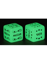 Неоновые секс-кубики  Страстные ласки - Сима-Ленд - купить с доставкой в Ноябрьске