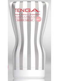 Мастурбатор TENGA Squeeze Tube Cup Soft - Tenga - в Ноябрьске купить с доставкой