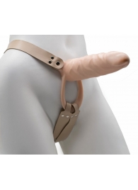 Телесный поясной парапротез - 17 см. - LOVETOY (А-Полимер) - купить с доставкой в Ноябрьске