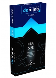 Презервативы увеличенного размера DOMINO Classic King size - 6 шт. - Domino - купить с доставкой в Ноябрьске