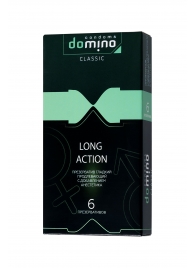Презервативы с пролонгирующим эффектом DOMINO Classic Long action - 6 шт. - Domino - купить с доставкой в Ноябрьске