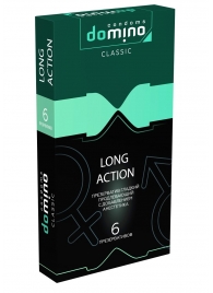 Презервативы с пролонгирующим эффектом DOMINO Classic Long action - 6 шт. - Domino - купить с доставкой в Ноябрьске