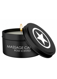 Массажная свеча с ароматом розы Massage Candle - Shots Media BV - купить с доставкой в Ноябрьске