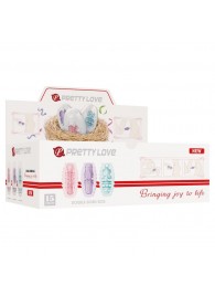 Набор из 15 мини-мастурбаторов Fantastic Egg Hard Boiled - Baile - в Ноябрьске купить с доставкой