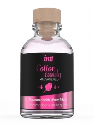 Массажный гель с согревающим эффектом Cotton Candy - 30 мл. - INTT - купить с доставкой в Ноябрьске