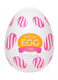 Мастурбатор-яйцо CURL - Tenga - в Ноябрьске купить с доставкой