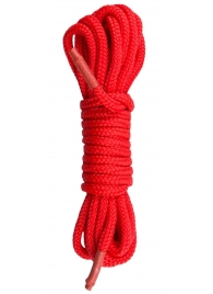 Красная веревка для связывания Nylon Rope - 5 м. - Easy toys - купить с доставкой в Ноябрьске