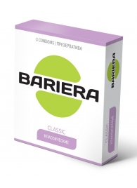 Классические презервативы Bariera Classic - 3 шт. - Bariera - купить с доставкой в Ноябрьске