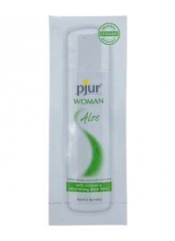 Лубрикант на водной основе pjur WOMAN Aloe - 2 мл. - Pjur - купить с доставкой в Ноябрьске