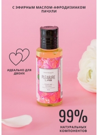 Массажное масло Pleasure Lab Delicate с ароматом пиона и пачули - 50 мл. - Pleasure Lab - купить с доставкой в Ноябрьске