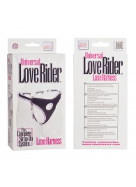 Трусы для страпона с универсальным креплением Universal Love Rider Luxe Harness - California Exotic Novelties - купить с доставкой в Ноябрьске