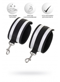 Серебристо-черные оковы Anonymo - ToyFa - купить с доставкой в Ноябрьске