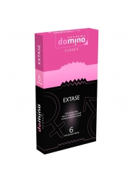 Презервативы с точками и рёбрышками DOMINO Classic Extase - 6 шт. - Domino - купить с доставкой в Ноябрьске