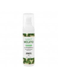 Разогревающее массажное масло с ароматом мохито Gourmet Mint Mojito - 50 мл. - Exsens - купить с доставкой в Ноябрьске