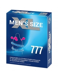 Стимулирующая насадка на пенис MEN SIZE 777 - Sitabella - в Ноябрьске купить с доставкой