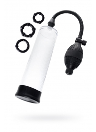 Прозрачная механическая помпа Bjorn - Sexus - в Ноябрьске купить с доставкой