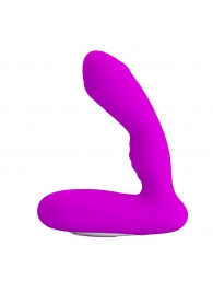 Лиловый массажер простаты с вибрацией Piper - 11,7 см. - Baile - в Ноябрьске купить с доставкой