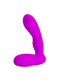 Лиловый массажер простаты с вибрацией Piper - 11,7 см. - Baile - в Ноябрьске купить с доставкой