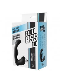 Черный вибромассажер простаты FantASStic Vibrating Prostate Massager - 11,3 см. - Dream Toys - в Ноябрьске купить с доставкой