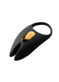 Черное эрекционное кольцо с вибрацией и пультом ДУ Winni 2 - Svakom - в Ноябрьске купить с доставкой