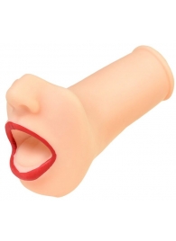 Мастурбатор-ротик с алыми губами - ToyFa - в Ноябрьске купить с доставкой