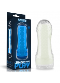 Светящийся в темноте мастурбатор Lumino Play Masturbator Ribbed - Lovetoy - в Ноябрьске купить с доставкой