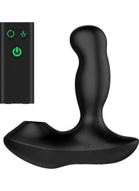 Черный вибратор-ротатор для стимуляции простаты Nexus Revo Air - Nexus Range - в Ноябрьске купить с доставкой