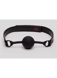 Кляп-шар на двусторонних ремешках Reversible Silicone Ball Gag - Fifty Shades of Grey - купить с доставкой в Ноябрьске