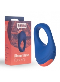 Синее эрекционное кольцо RRRING Dinner Date Cock Ring - FeelzToys - в Ноябрьске купить с доставкой