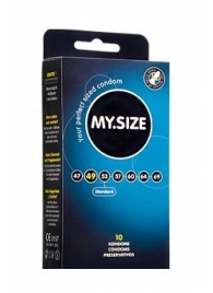 Презервативы MY.SIZE размер 49 - 10 шт. - My.Size - купить с доставкой в Ноябрьске