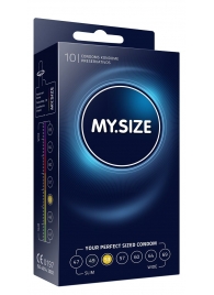 Презервативы MY.SIZE размер 53 - 10 шт. - My.Size - купить с доставкой в Ноябрьске