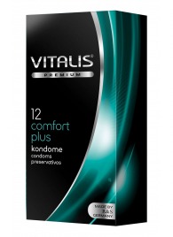 Контурные презервативы VITALIS PREMIUM comfort plus - 12 шт. - Vitalis - купить с доставкой в Ноябрьске