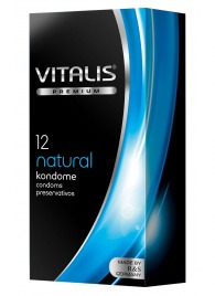 Классические презервативы VITALIS PREMIUM natural - 12 шт. - Vitalis - купить с доставкой в Ноябрьске