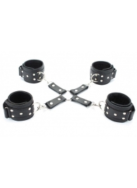 Комплект фиксаторов для рук и ног - БДСМ Арсенал - купить с доставкой в Ноябрьске