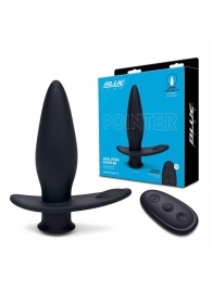 Черный анальный виброплаг для простаты Impaler - 14 см. - BlueLine - в Ноябрьске купить с доставкой