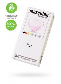 Супертонкие презервативы Masculan Pur - 10 шт. - Masculan - купить с доставкой в Ноябрьске