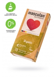 Экологически чистые презервативы Masculan Organic - 10 шт. - Masculan - купить с доставкой в Ноябрьске