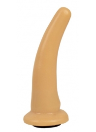Телесная гладкая насадка Harness - 13,3 см. - LOVETOY (А-Полимер) - купить с доставкой в Ноябрьске
