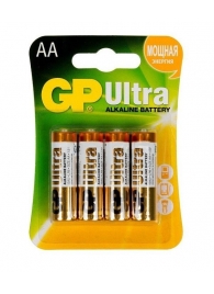 Батарейки алкалиновые GP Ultra Alkaline AA/LR6 - 4 шт. - Элементы питания - купить с доставкой в Ноябрьске