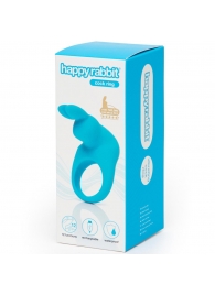 Голубое эрекционное виброкольцо Happy Rabbit Rechargeable Rabbit Cock Ring - Happy Rabbit - в Ноябрьске купить с доставкой