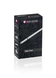 Зонд для электростимуляции уретры Slim Finn - 15 см. - MyStim - купить с доставкой в Ноябрьске