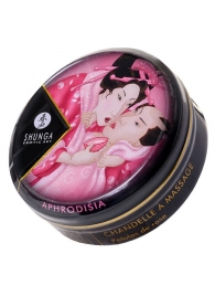 Массажная свеча Rose Petals с ароматом розы - 30 мл. - Shunga - купить с доставкой в Ноябрьске
