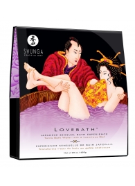 Соль для ванны Lovebath Sensual lotus, превращающая воду в гель - 650 гр. - Shunga - купить с доставкой в Ноябрьске